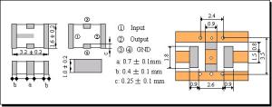 Wholesale Stable Small Size 225Mhz 138 Ghz Rf Low Pass Filter from china suppliers