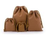 8oz Natural Unbleached Cotton Small Muslin Drawstring Bags 13x16cm