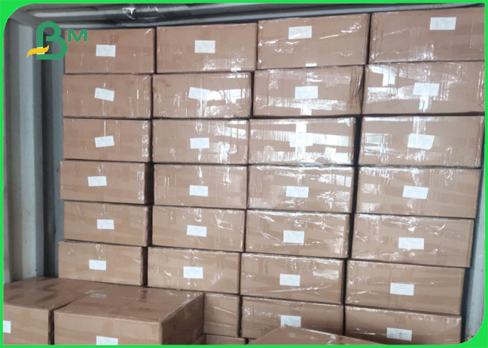 Full color printed straw paper roll