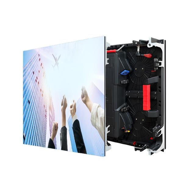 1920Hz LED Rental Screen P2.604 LED Video Wall Cabinet 8000cd/m2 For Theatre