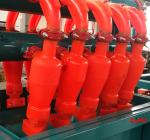 4 Inch Twin Clone Hydrocyclone Separators For Drilling Mud Cleaner