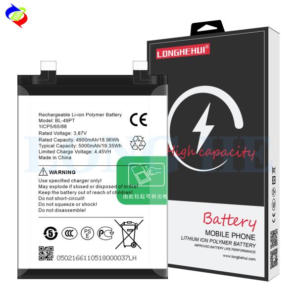 BL-49PT 3.87V 5000mAh Mobile Phone Battery For Tecno Pova 5 Pro Enhanced Battery