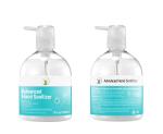 Antibacterial Hand Sanitizer Gel 60ml 500ml 70% Stainless Steel Automatic Soap