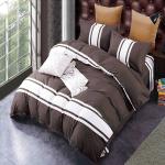 100% Cotton 4 Piece Comforter Bedding Set for Bedroom within Hotel Luxury All