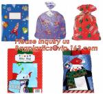 Large size custom design plastic biodegradable disposable christmas Giant gift
