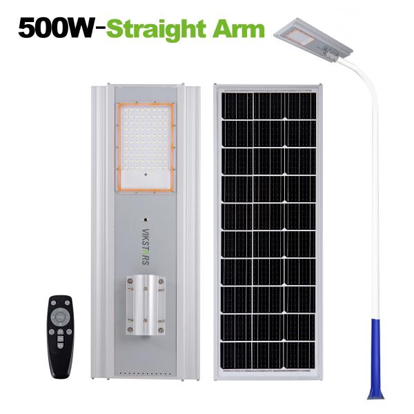 IP66 500W 700W Integrated Solar Street Lamp for Main Street Road with Remote