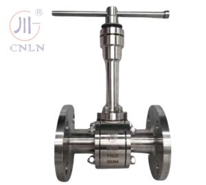 Wholesale Manual Flanged SS304 Or SS316 Customize Pressure Cryogenic Ball Valve DN25 PN40 from china suppliers