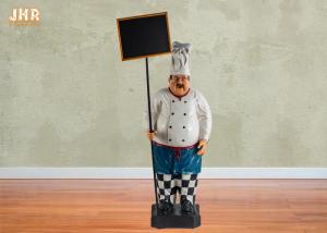Wholesale Polyresin Statue Figurine Big Resin Fat Chef Figurines from china suppliers