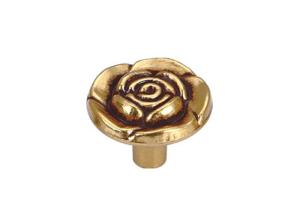 Wholesale Flower style antique bronze Furniture Cabinet Knobs for house and home from china suppliers
