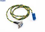 9 Pins Female D - Sub Vehicle Wiring Harness Plug In Terminal Block Colorful