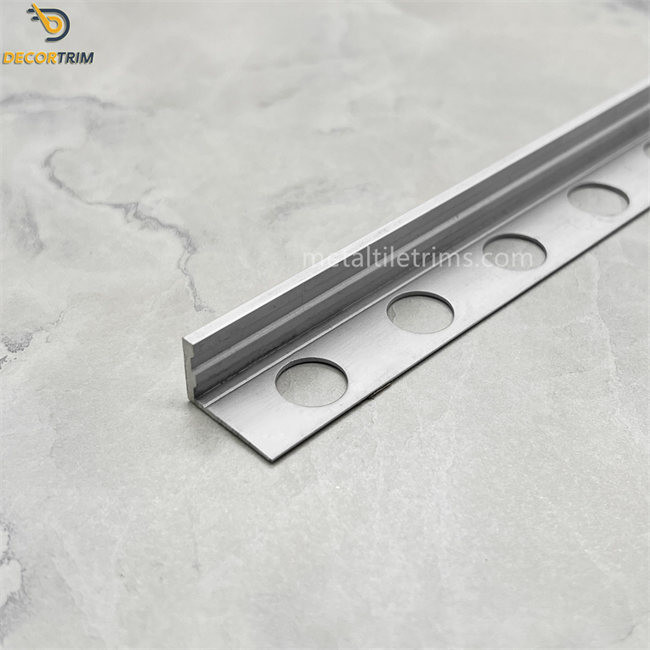 Copper Tile Trim Metal Edge Strip Trim Corners Ceramic Round Punching