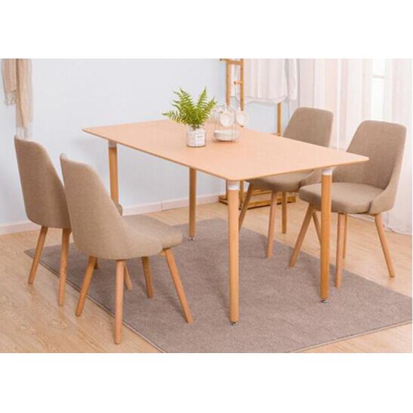 Cushion With High Density Rebound Foam Beech Leg Chairs