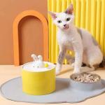 Dog Water Bowl Drinking Dispenser Rounded Automatic Pet Fountain Cats and Dogs