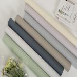 Pure Color Self Adhesive Wallpaper for Wardrobe Renovation Waterproof and Oil