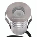 Aluminum Recessed Mini Inground Pool Lights , 24V LED Step Stair Lights