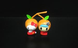 Wholesale Orange Fruit Custom Plastic Toys Hard Figure Lovely For Promotion Gift from china suppliers