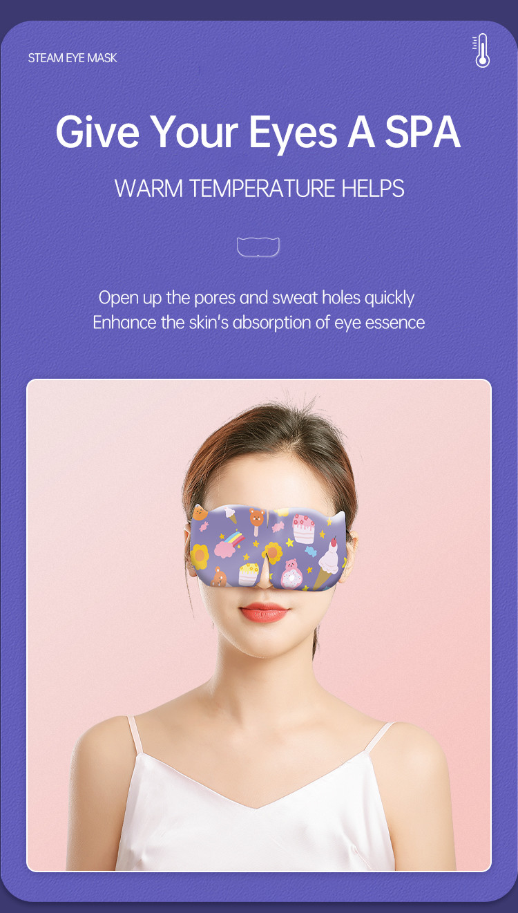 Steam Dry Eye Relief Mask Instant Warm Sleep Moist Heat Eye Mask