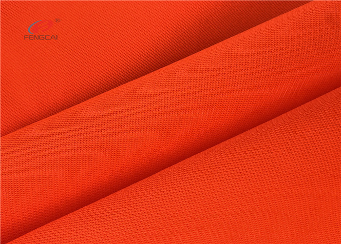 Anti Static Orange Reflective Safety Material Fluorescent Flame Retardant Fabric
