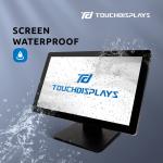 FCC Certified 18.5'' POS System PC Dual Screen All In One Touch Pos Pc