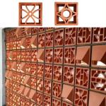 China Classical Decorative Hollow Brick Garden Facade Breeze Block