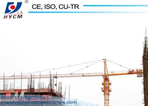 Wholesale Supply QTZ100(6013) 6tons Hammerhead Topkit Tower Crane With Cabin in Dubai from china suppliers