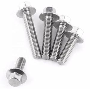 Wholesale Durable Hex Head Bolt M6 / M8 Hex Flange Bolt 6h Tolerance Small Size ISO10664 from china suppliers