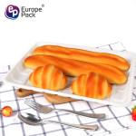 Customized Disposable plastic cornstarch compostable meat trays/food tray/fruit