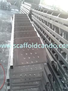 Wholesale 450*2370mm 8 steps ladder, 450*2691mm 9 steps ladder scaffolding galvanized steel stair case BS 1139 good quality from china suppliers