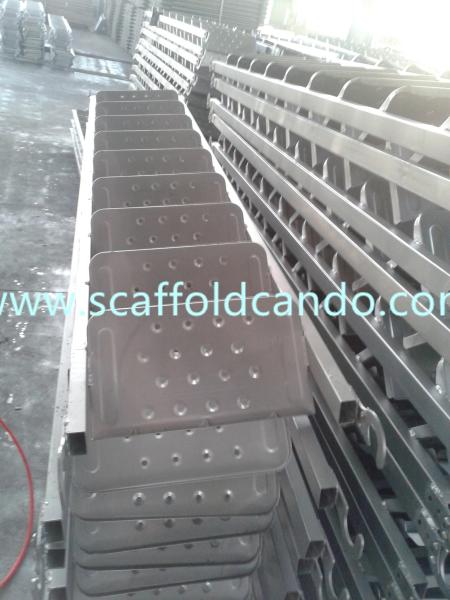 Best price 7 steps ladder scaffolding galvanized stair case 450*2397mm for