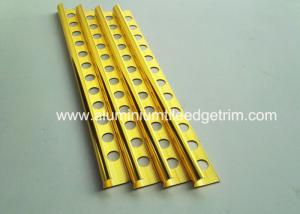 Wholesale 10mm Round Edge External Corner Tile Trim Bright Polished Golden Effect from china suppliers