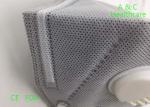 Single Headband FFP2 Face Mask Spunbond Fabric Ffp2 Dust Mask Grey