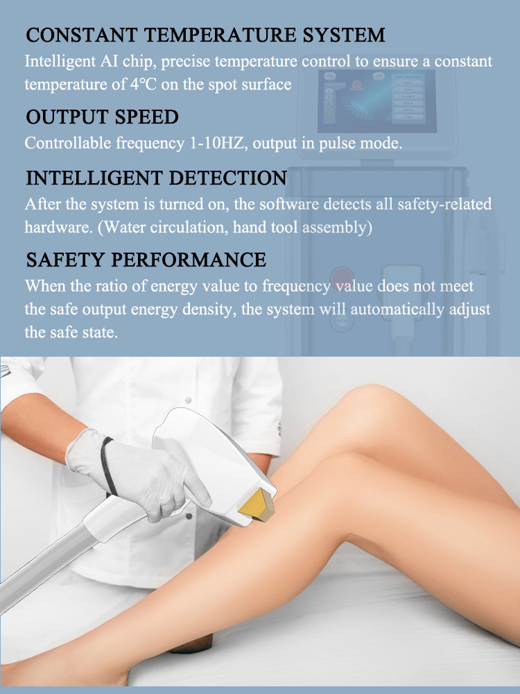 New Arrival 2000W laser price hair removal machine / 808 diode laser hair removal machine LF-648B
