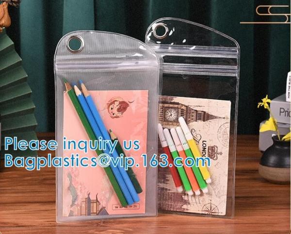 Double Zipper Seal Phone Bags, Waterproof Case, Universal size, dirtproof,