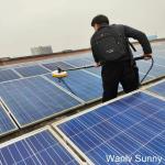 Professional Grade Single-Head Rotary Washing Brush for Thorough Solar Panel