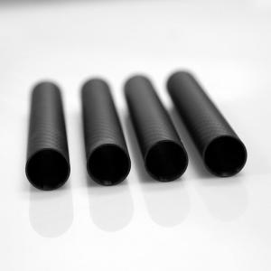 Wholesale Round 3K Carbon Fiber Tube Twill Weave Pattern Matte Finish from china suppliers