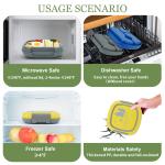 700ml Plastic Bento Lunch Box