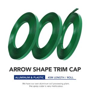 Wholesale 2.6cm Indoor Changeable Sign Plastic Trim Cap Arrow Shaped from china suppliers