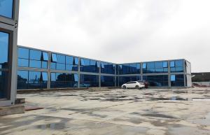 Wholesale Resistente Al Viento Flat Pack Sitio Office Container Desmontable 20ft from china suppliers