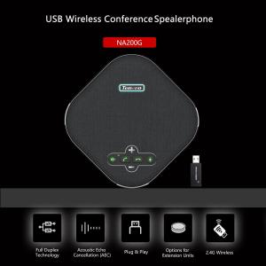 Wholesale Window7 8 10 2.4G Wireless Conference Speakerphone 81dB-90dB SNR from china suppliers