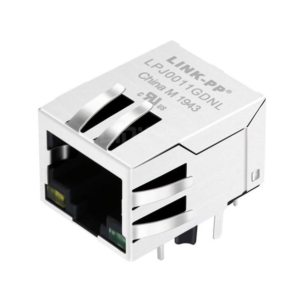 Halo HFJ11-2450E-L21 Compatible LINK-PP LPJ0011GDNL 10/100 Base-T Tab Down