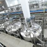 Full Automatic Milk Production Plant , Milk Processing Industry Dairy Plant