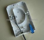 FTTH Wall mounted Box 2 Port Fiber Optic Termination Box SC LC Duplex fiber box
