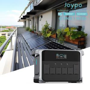 Wholesale LiFePO4 Battery 2400W UPS Backup Power System 2kva 110V 220V Solar Generator for Quiet Residential from china suppliers