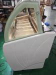 Commercial Double Row 10 Pans Ice Cream Display Freezer