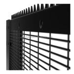 High Security Clear View Fencing Sustainable 358 Anti Climb Fence with