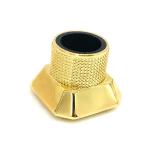 Classic Hot Sale Zinc Alloy Gold Rectangle Shape Metal Zamac Perfume Bottle Cap