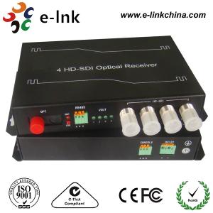 Wholesale 4 Channel RS485 Reverse SDI To Fiber Optic Converter FC / SC PC Connector from china suppliers