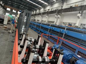 Wholesale High Speed 30m/Min Octagonal Tube Steel Roll Forming Machine for Shutter Door from china suppliers