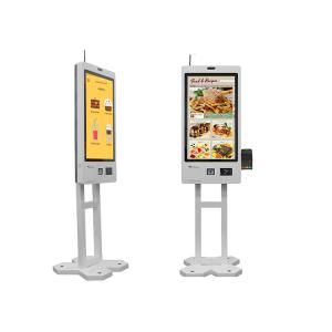 Wholesale Self Ordering Kiosk in Restaurant Cash POS Order Number Wall-mounting Information Kiosk from china suppliers