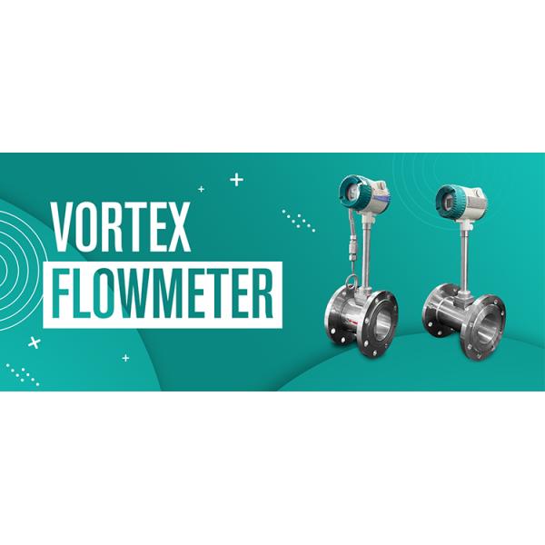 Oxygen Flow Meter Lpg Flow Meters RS485 High Temperature LUGB Vortex Flowmeter